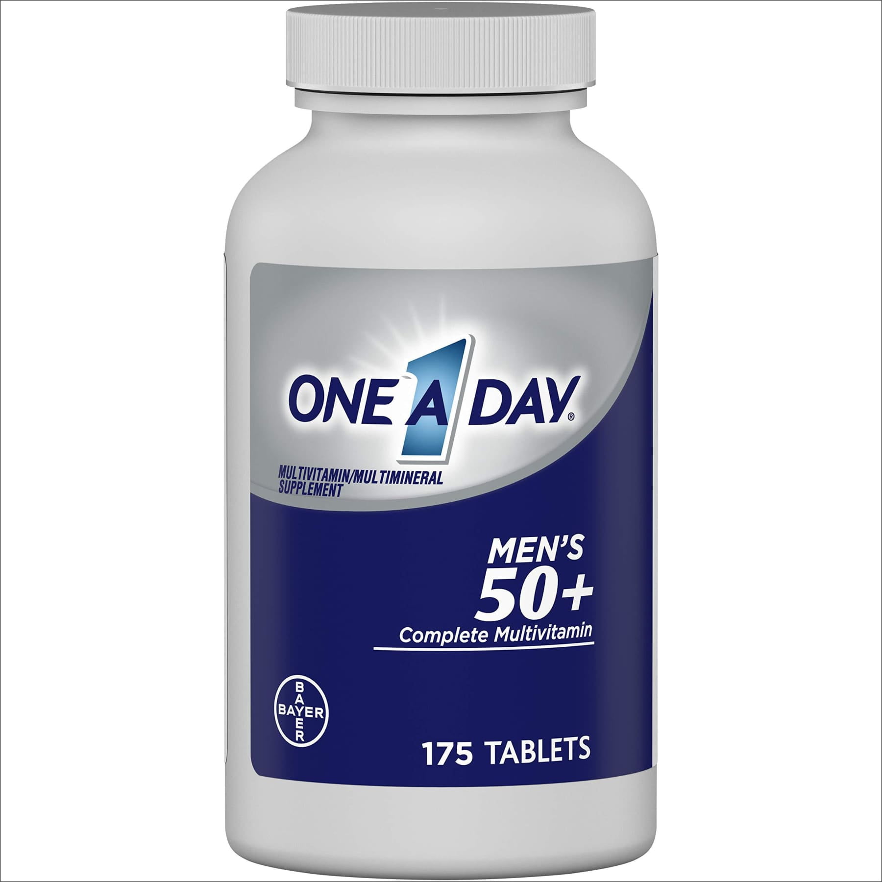 One A Day Men’s 50+ Multivitamins, Supplement with Vitamin A, Vitamin C