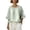 Green Shirts, variant on CAIVO Women Plus Size Casual Shirt Solid Color Comfortable Loose Fit Round Neck Drop Shoulder Tunic Tops Summer Blouse Versatile Back To School Dailywear