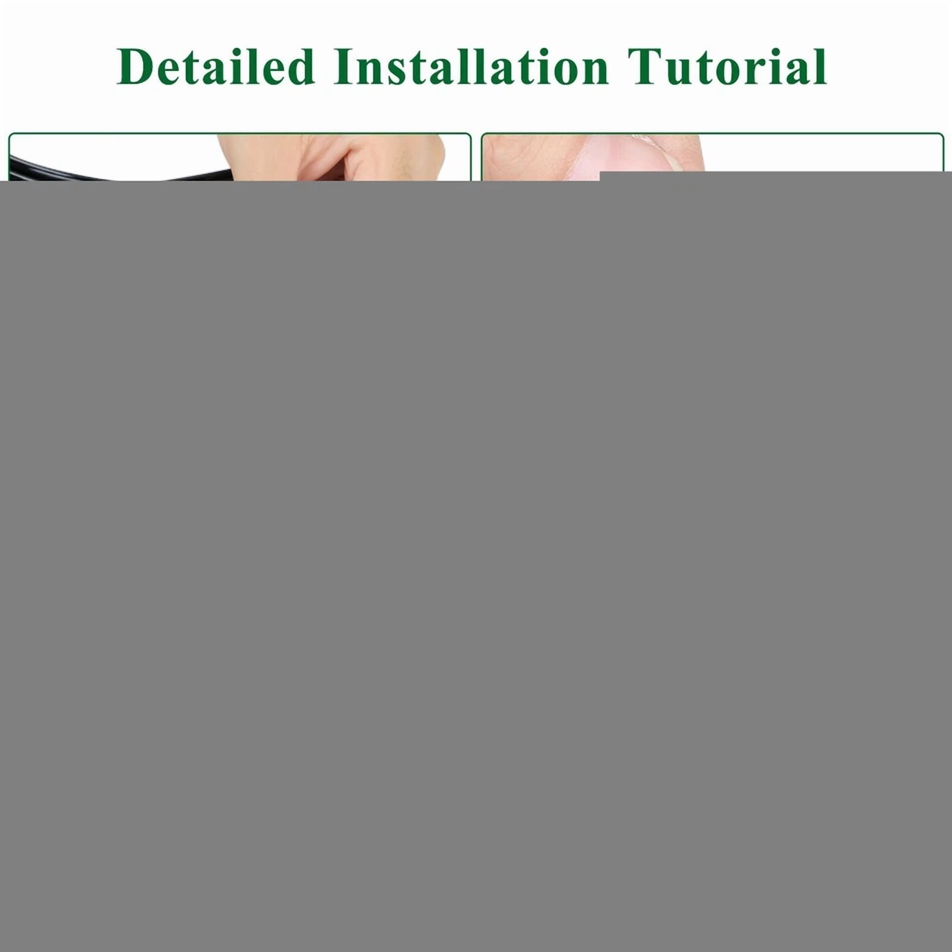 PURELY- Solar Drip Irrigation System, Automatic Self-Watering Kit For 15 Pots, Garden