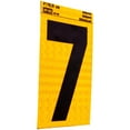 thumbnail image 6 of (2 pack) HY-KO 4" Yellow Self-Adhesive Reflective Number 7, 6 of 9