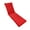 Red, variant on Foam Sunbed Pad With Strap For Garden Beach Resort