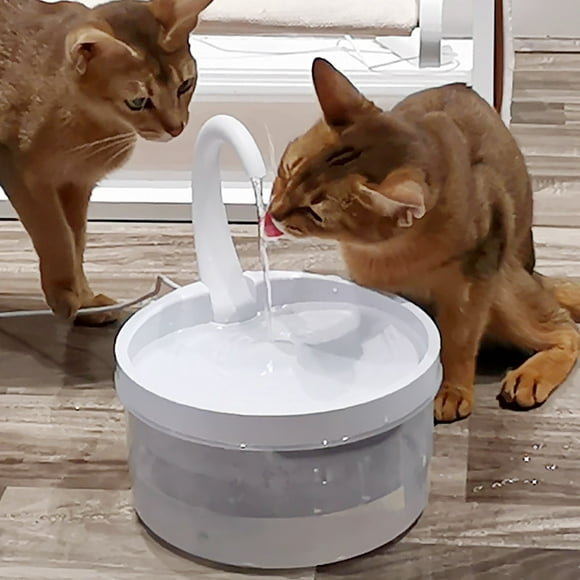 TIMIFIS Cat Bowls Pet Water Dispenser Pet Water Cats Water Basin Automatic Circulation Waterer Summer Savings Clearance - Summer Savings Clearance
