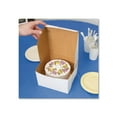 thumbnail image 2 of SCT Non-Window Bakery Boxes 8 x 8 x 4 White 250/Carton 0941, 2 of 4