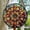 Jeweled Mandala, variant on Barn Owl: Stained Glass-Style Christmas Ornament - Made With Real Glass, Stained Glass Ornament 2025, Holiday Decoration, Seasonal Keepsake Gift, Unique Collectible, Window