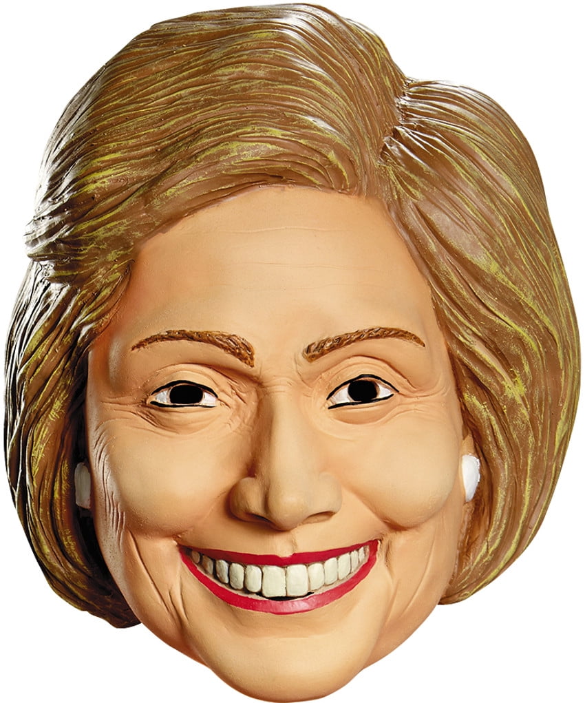 Jane Austen Fantasifulde Fearless Hillary Clinton the Democratic Presidential Candidate Deluxe Mask Costume  Accessory - Walmart.com