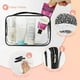 thumbnail image 4 of Bolsa de maquillaje TISRATOK transparente, 12 unidades, organizadora de viajes para mujer, 4 of 7