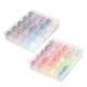 thumbnail image 5 of Emoshayoga Hilo de Coser de Bricolaje, Hilos de Coser de Poliéster Bordado de Alta Velocidad Color Brillante con una Caja de Carrete Transparente para la Familia para la Fábrica de Prendas de Vestir, 5 of 5