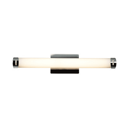 

Bathroom Vanity 1 Light With Chrome Finished and Metal Material 24 inch 30 Watts