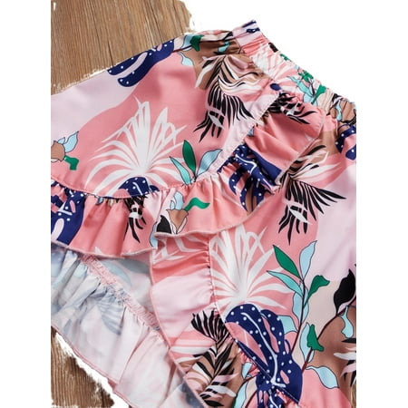 

Boho Strapless Sleeveless Multicolor Toddler Girls Two-piece Outfits (Girl s)