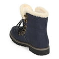thumbnail image 3 of Refresh EB19 Women Leatherette Round Toe Fur Shearling Boot, 3 of 5