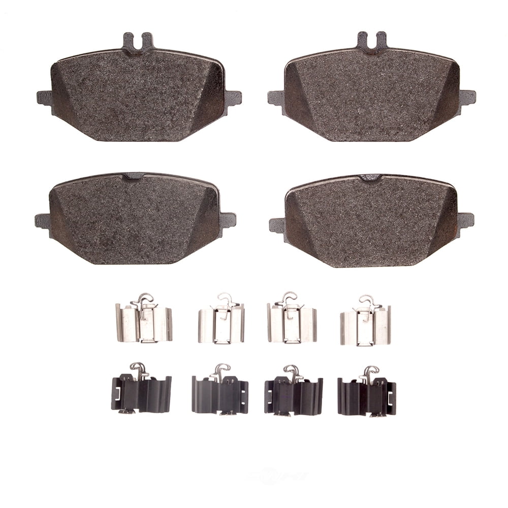 Dynamic Friction Company 1552-2210-01 DFC 5000 Advanced Brake Pads - Ceramic and Hardware Kit - OE