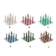 thumbnail image 5 of Bewildely Rejilla de secado de vidrio para todo el cuerpo, lavable para tazas, organizador de secado de vidrio fácil de limpiar, rejilla de Almacenamiento y organización del hogar verde claro, 5 of 6