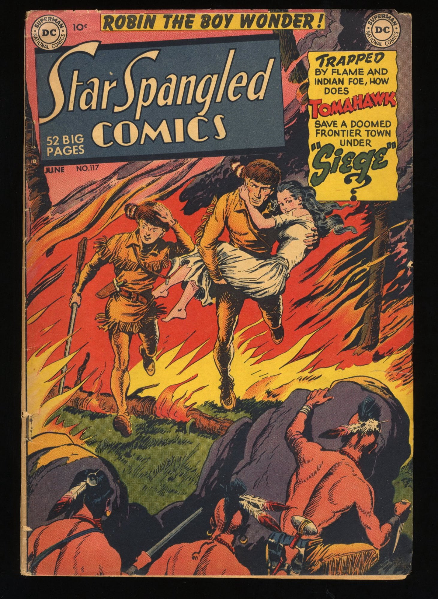 Cover of Star Spangled Comics #117