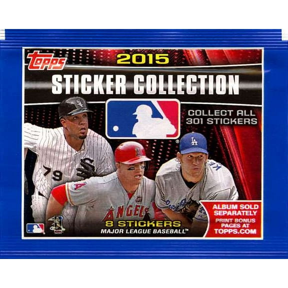Topps MLB Baseball 2015 Sticker Collection PACK