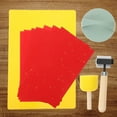 thumbnail image 2 of Minkissy Punches For Paper Crafts Stamp Making Kit Assorted Color 1 Set, 2 of 8