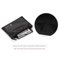 thumbnail image 3 of Fireproof Document Bag Silicone Coated Fiberglass Money Bag Pouch Document Holder Water Fire Resistant with Zipper Closure Storage for File Cash Jewelry Passport Valuables, 3 of 7