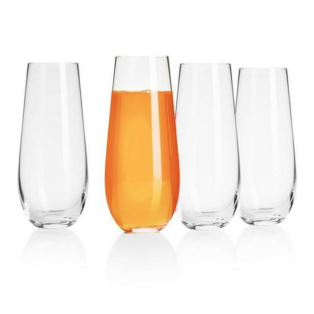 Godinger 27921 SB3 Braga Verre Champ Sans Tige - Lot de 4