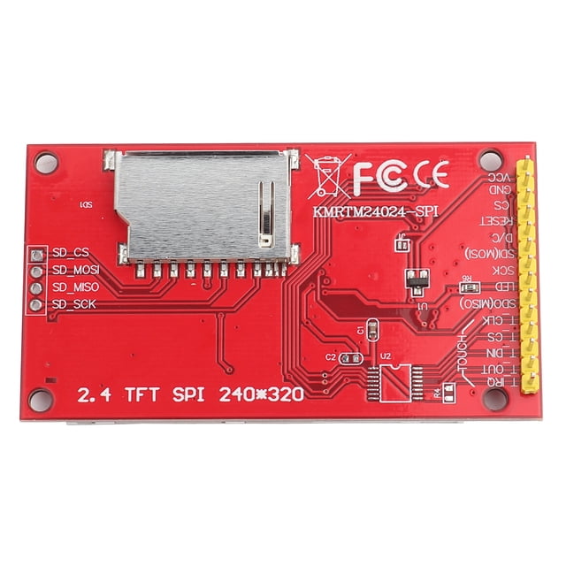 Módulo LCD Duradero, Módulo De Pantalla 240X320, SPI Analógico Para Tarjeta De Memoria