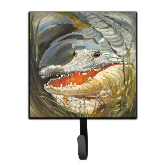 Carolines Treasures JMK1208SH4 Alligator Leash or Key Holder 7Hx4.25W multicolor