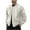 White, variant on hotojiny Big and Tall Men's Lightweight Jackets Casual Windbreaker Full Zip Fashion Coat Motorcycle Golf Outdoor Outwear for Winter