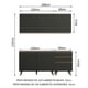 thumbnail image 3 of Cocina Integral Completa Modular Madesa Reims 180cm Negro, 3 of 9