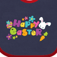thumbnail image 4 of Inktastic Happy Easter Boys or Girls Baby Bib, 4 of 4