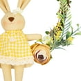 thumbnail image 5 of Northlight Bunny with Flowers Artificial Mini Easter Twig Wreath - 10", 5 of 5