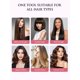 thumbnail image 3 of Plancha de pelo LANDOT de ancho plano - Plancha de cer&#2013265921mica profesional de 1,75" para un peinado m&#2013265921s r&#2013265921pido y un brillo extra - Voltaje dual, ajust, 3 of 8