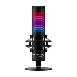 美品 HyperX QuadCast S HyperX QuadCast S USB Condenser Microphone with RGB Lighting
