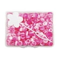 thumbnail image 1 of 210Pcs Color Dreadlock Beads Puños Anillos de para el Rosado Yuyangstore Cuentas de rastas, 1 of 8