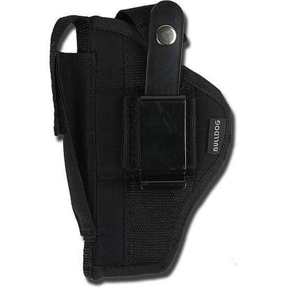 Bulldog Cases Extreme Belt Clip Holster Fits Most Compact Semi-Autos w/ 3" - 4" Barrels w/ Oversized Mag (Glock 26 & 29)