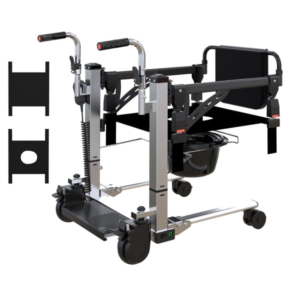 Lightweight Patient Lift Transfer Chair