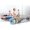 blue, variant on Needhep Multi-Purpose Yoga Mat Folding Travel Fitness Gymnastic Mats for Home Use Kids, Extra Wide Yoga Mat Portable, Non Toxic Yoga Mat Chemical Free for Men & Women ()