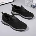 thumbnail image 4 of KaLI_store Men Shoes Mens Casual Shoes Business Slip-on Shoes Comfort Fashion Office Shoes for Male,Black, 4 of 5