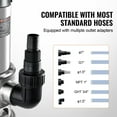 thumbnail image 6 of 1HP 4020GPH 30FT Lift Stainless Steel Submersible Sludge Pump with 26FT Power Cord Automatic Float Switch for Basement Pool Pond Garden Hot Tub Drainage, 6 of 6