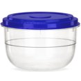 thumbnail image 2 of DecorRack 2.5 Quart Round Plastic Food Storage Container, 1 pack, 2 of 6