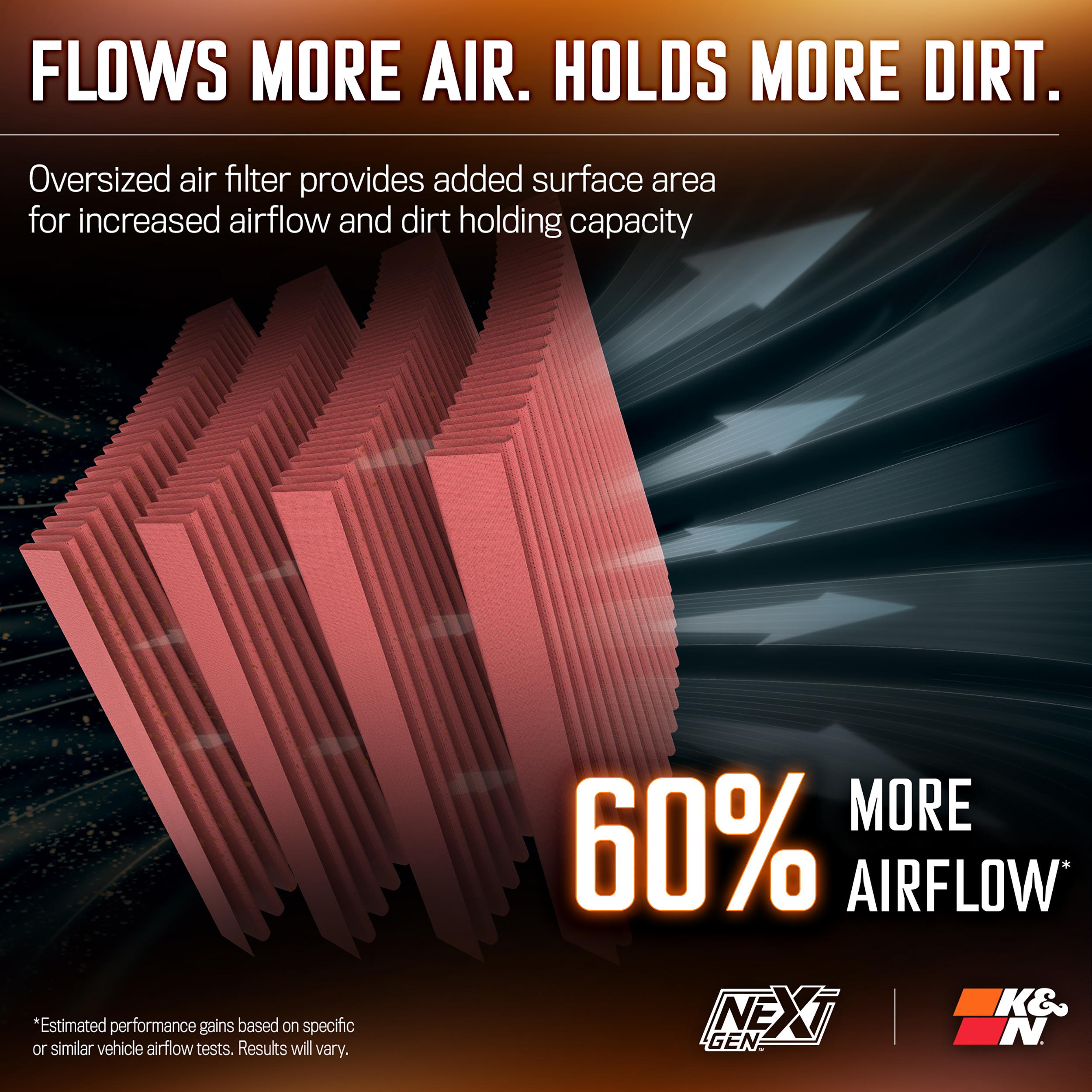 K&N Performance NextGen Cold Air Intake System: Easy Installation, Engineered to Maximize Airflow, Boost Horsepower & Torque, 50-9036