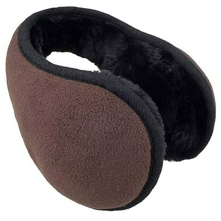 

Bqacd Unisex Classic Fleece Foldable Earmuffs Winter Accessory Outdoor Earmuffs
