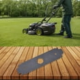 thumbnail image 3 of 1pc Replacement AC04215 Hardened Steel Serrated Blade Spare Parts For 8" Edger, 3 of 10