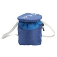 thumbnail image 1 of Large Capacity Drawstring Rock Climbing Magnesium Powder Bag Nylon Flannel Material 2 Colors for Indoor Outdoor Activities Rock Brushes Storage for Mountaineering Camping, 1 of 7