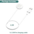 thumbnail image 2 of Charger for Google Pixel Watch 2/3, Magnetic Charging Cable Cord for Pixel Watch 2/3 Smartwatch (1, White), 2 of 7