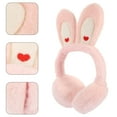 thumbnail image 4 of 1 Pce Cache-Oreilles d'Hiver en Peluche pour Enfants Filles, 4 of 5