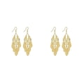 thumbnail image 1 of Pendientes Barroco Exquisito Sonducket 2 Piezas Gotas para los oídos Accesorio de moda bohemio, 1 of 6