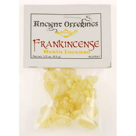 Ancient Offerings Incense Frankincense Offerings Incense Tears 1/3oz Bag Granular Resin Healing Properties Ancient Time Produce Create Relaxing Atmosphere Into Home Prayer Meditation