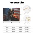 thumbnail image 2 of Naloa Cyberpunk Skull American Flag Print Canvas Bathroom Wall Art,Bathroom Wall Art Decoration, Canvas Poster Prints,Decorative Paintings for Living Room, Bathroom, Kids Room, 2 of 6