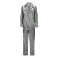 thumbnail image 2 of Niaviben Family Pajamas Matching Sets Silk Family Pajamas Comfy Lounge Sets for Women Christmas Matching Family Pajamas Family Pajams Holiday Family Matching Pajamas Men Pajamas (Mom)Gray M, 2 of 7