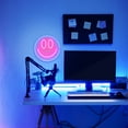 thumbnail image 6 of Xtreme Lit Smiley Face LED Neon Sign, Color-Changing Neon LED Wall Light, Corded, 13" x 13", 6 of 8
