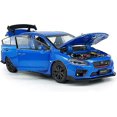 thumbnail image 4 of Impreza WRX STI S207 2016 - Coche de juguete deportivo de carreras, escala 1/32, de metal, para niños, con luz, 4 puertas, capó y maletero., 4 of 5