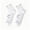 White#2-Pairs, variant on SBYOJLPB Men's Cushioned Sports Socks 4 Pairs Thick Sole Breathable Moisture-wicking Running Fitness Socks