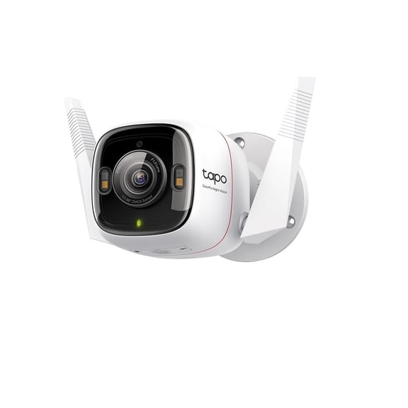 Restored TP-Link Tapo ColorPro C325WB 4MP Wi-Fi Outdoor Camera with Spotlights